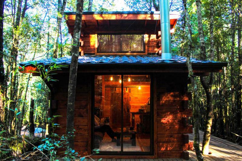 Cabanas Bosque Milenario Coñaripe 외부 사진