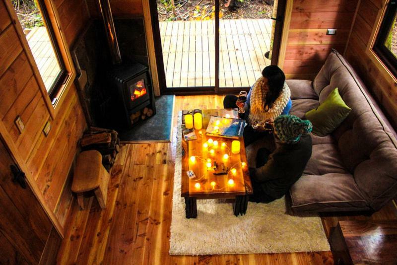 Cabanas Bosque Milenario Coñaripe 외부 사진