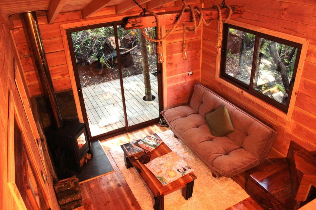 Cabanas Bosque Milenario Coñaripe 외부 사진